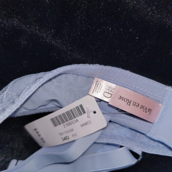 La Vie En Rose 34D Bra New with Tags - Picture 5 of 5